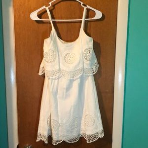 White sun dress